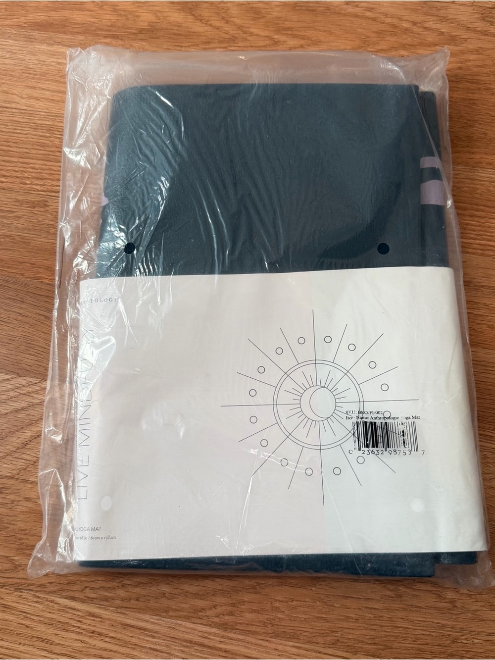 Anthropologie Live Mindfully Travel Yoga Mat